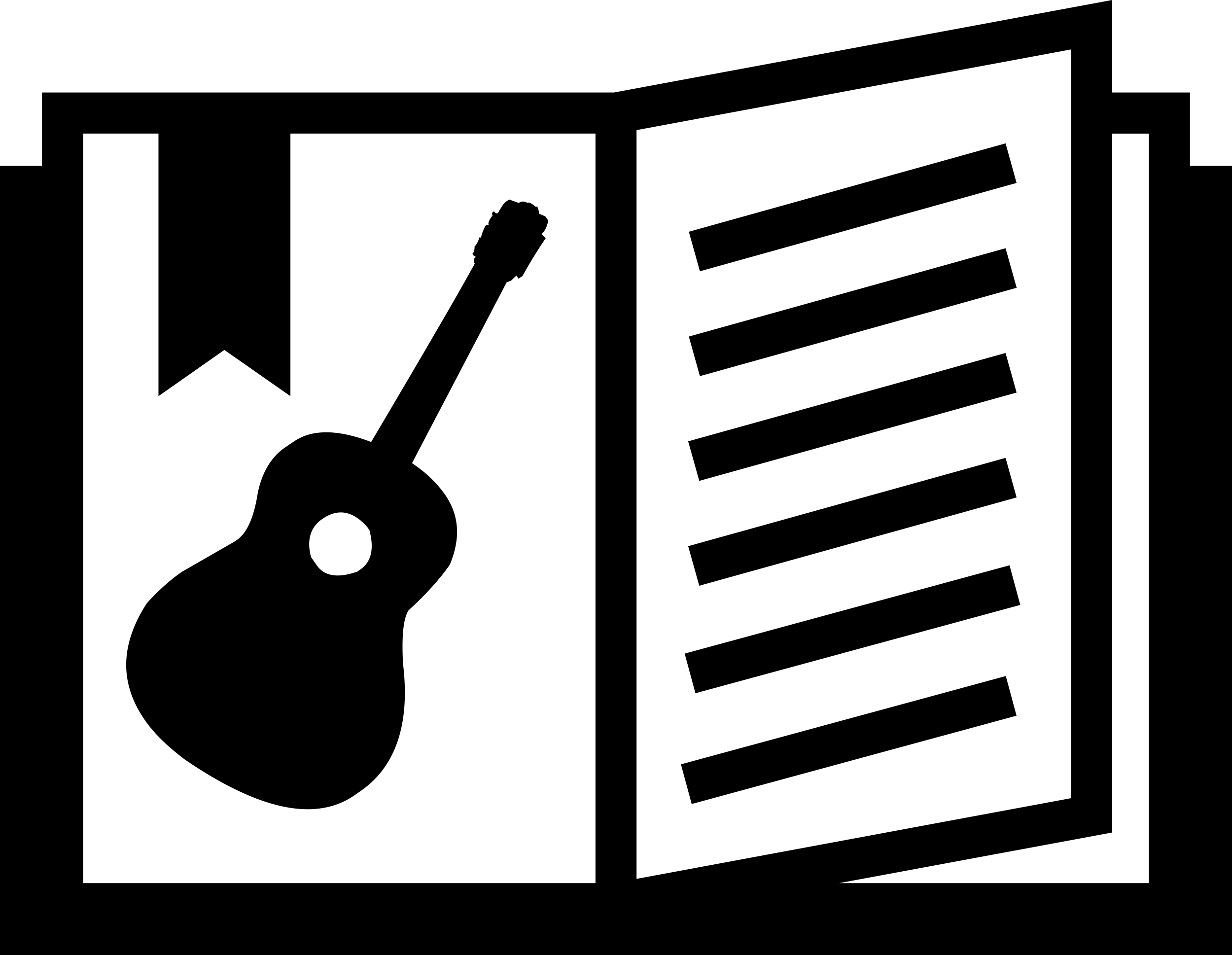 Musical Book Black And White Svg Vector Free Vectors
